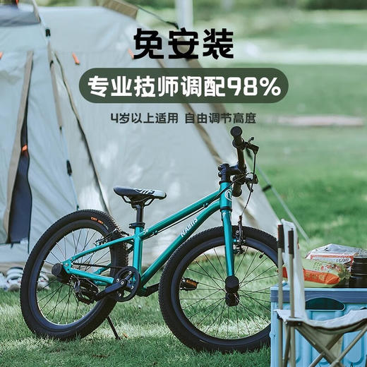 Nabiis那贝斯运动系列儿童自行车，儿童单车脚踏板，轻便灵活，双V刹制动 商品图2