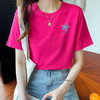 百媚生 夏季纯棉圆领短袖T恤S021 商品缩略图8