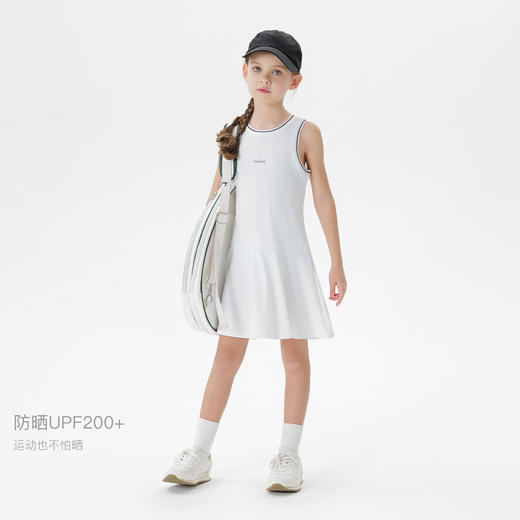 【凉感防晒】马克珍妮女童网球运动连衣裙背心裙 夏装裙子550393 商品图1