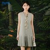NUTS春秋季新款气质百搭宽松显瘦无袖百褶连衣裙短裙414101112 商品缩略图2