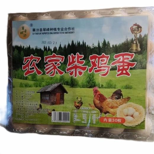 翠峰绒功农家柴鸡蛋30枚 商品图0