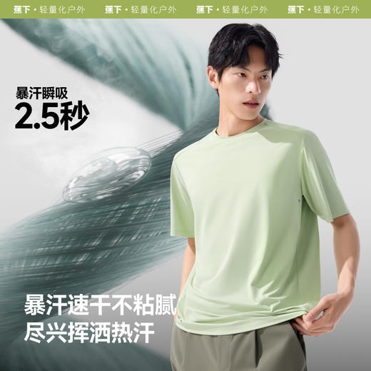【25年新品】蕉下男士速干凉感T恤CC944 商品图2