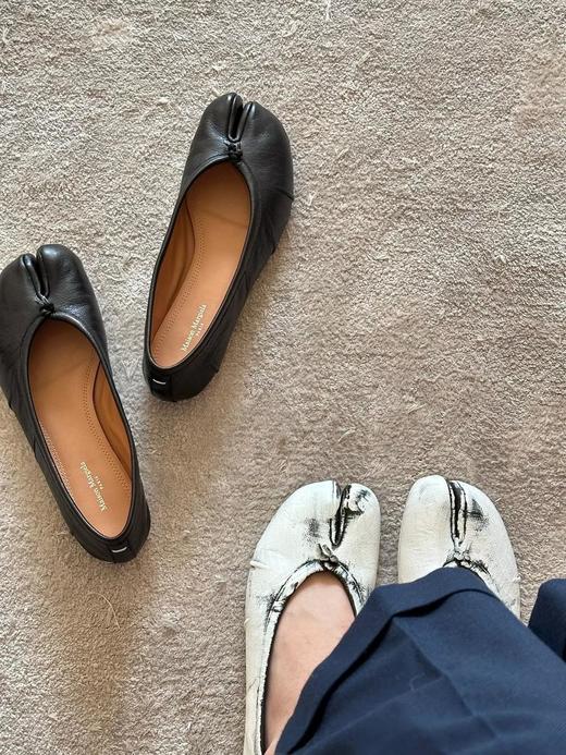 马吉拉MM6皱褶分趾鞋Tabi分趾芭蕾舞单鞋（HC） 商品图5