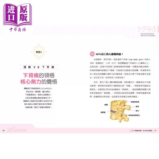 【中商原版】 全彩图解 30+增肌训练 逆龄 抗老 减重 纾压 防病 完全攻略 畅销增订版  郭晓韵  曾品嘉 原水文化	港台原版 商品图2