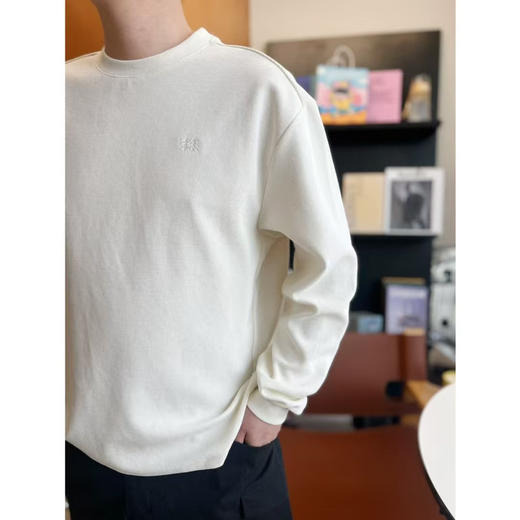 男女同款山系风*隆华夫饼薄卫衣 商品图0