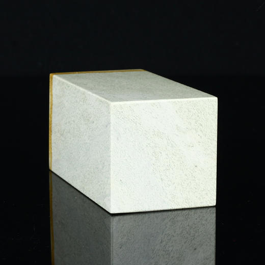 孤品016713-青田新矿带皮大方章-5.2*5.2*10.5cm 商品图4