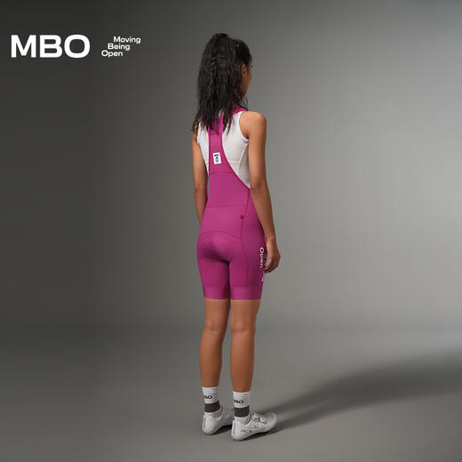 MBO女子背带骑行裤短裤 T510 性能美学背带骑行短裤（经销商专拍链接，非经销商拍单不发货) 商品图1
