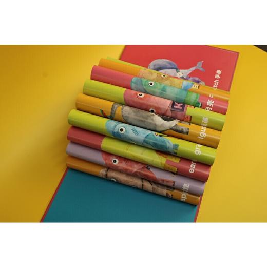 【独秀书香卡】魔法象·图画书王国  大象英语字母书 2~4岁 儿童故事 图画故事 儿童绘本 商品图3