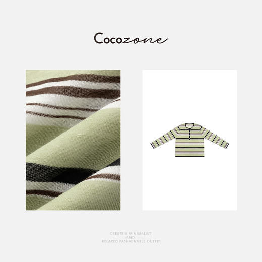 COCO ZONE刘一一 【苎麻棉】轻薄下摆抽绳设计长袖外套CD2A0635 商品图2