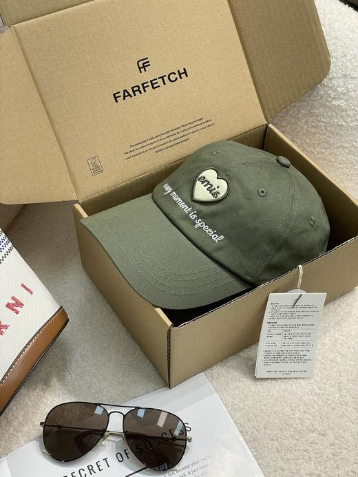 emis爱心装饰棉鸭舌帽棒球帽男女同款情侣款（CO） 商品图6