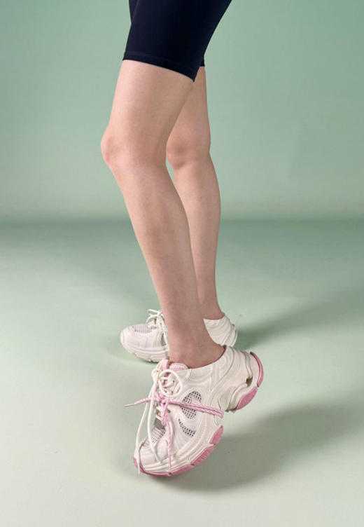 Westory2025年夏季休闲运动老爹鞋超轻厚底网面运动老爹鞋W25CM75511 商品图4