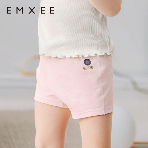 【母婴服配】嫚熙儿童内裤不夹屁屁女童纯棉底裤女宝宝四角短裤 商品图2