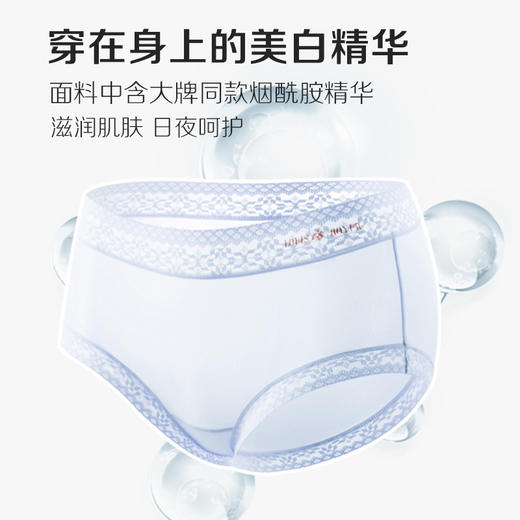 【利蜂“冰氧”烟酰胺理肤裤六条装】保湿滋润 从内而外 层层焕亮N24LF1793 商品图2