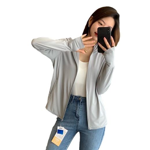 防晒衣女夏冰感upf50 防紫外线透气薄款大帽檐防嗮衫 男户外防晒服 商品图4