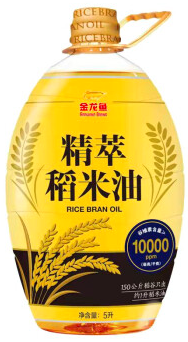 【集采】金龙鱼金龙鱼精萃稻米油5L