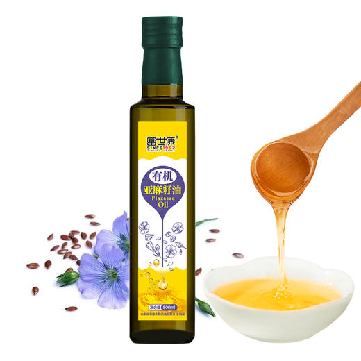 富世康有机亚麻籽油 凉拌食用油 低温冷榨营养健康 商品图8