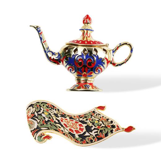 至爱疆物·一千零一夜-神灯+魔毯组合装 可亮灯冰箱贴 商品图0