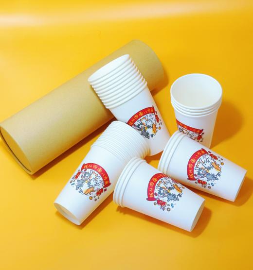 糗糗庄园一次性加厚纸杯 商品图4