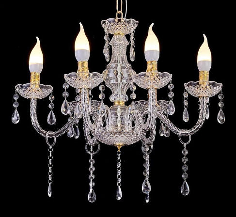 6头水晶吊灯圆碟款（运费自理） 商品图0