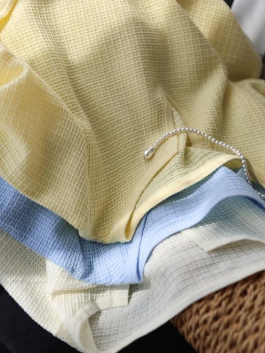 精致小香风肌理醋酸羊毛舒适柔软V领短袖针织T恤衫 商品图12