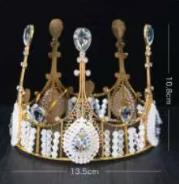 合金宝石皇冠1*1个 商品图0