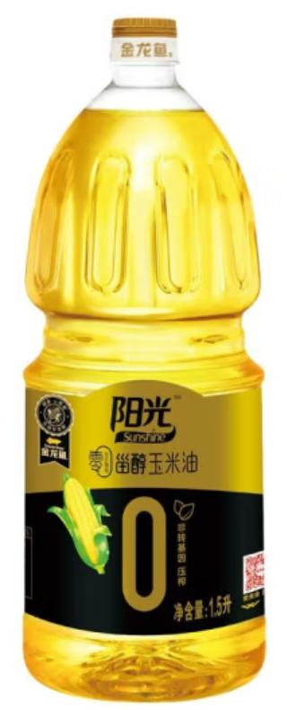 【集采】金龙鱼阳光零反式脂肪甾醇玉米油1.5L 商品图0