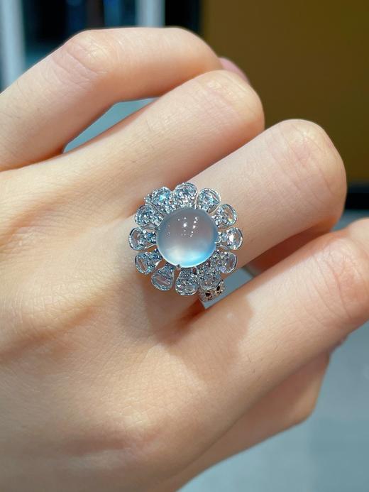 蛋面翡翠戒指 商品图3