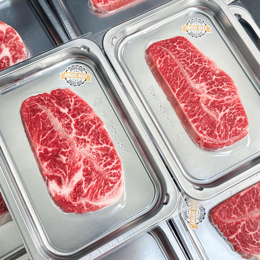 澳洲纯血黑安格斯谷饲安格斯M5雪花板腱牛排新鲜 商品图1