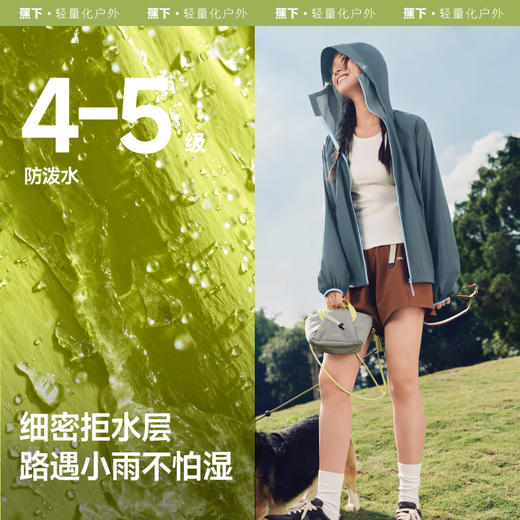 【25年新品】蕉下女士轻薄防泼水防晒衣（夹克款）TS402 商品图2