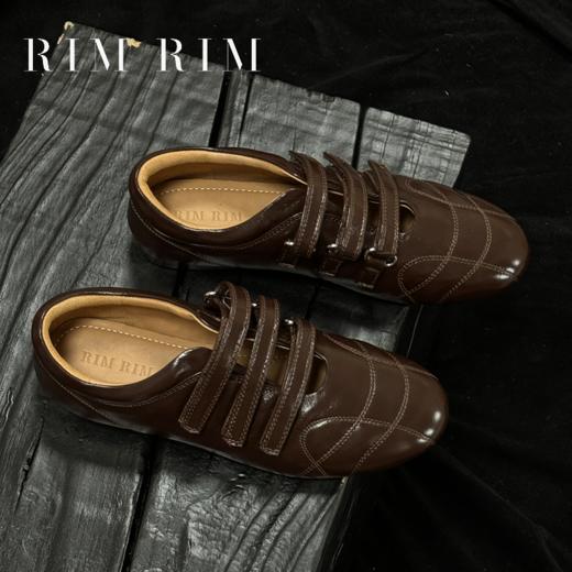 RIM RIM【松弛系列】复古撞色运动薄底德训鞋休闲塑形马皮鞋棒球鞋3608-1 商品图0
