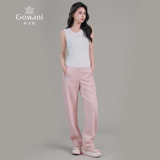 【三色可选】乔万尼重磅新品无袖t恤打底背心百搭EZ2M127 商品图1