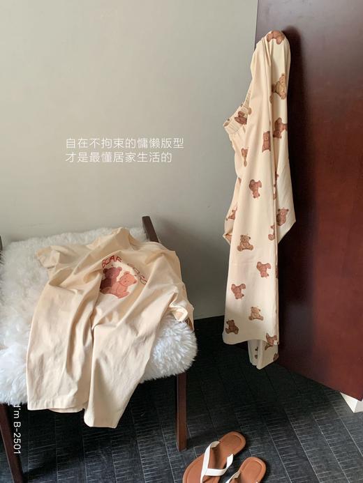 老米优品🎈3-5天！ 《小熊环游记🐻冰瓷棉熊熊乐园家居服套装》轻，薄，软，可爱出圈！！TZ250414A 商品图11
