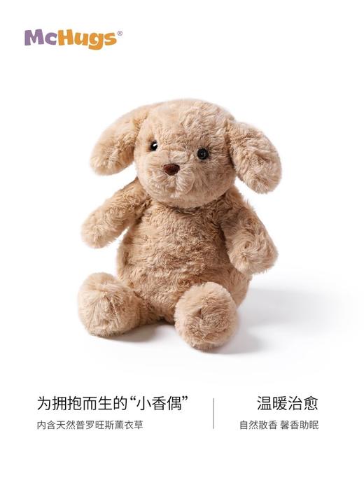 Mchugs 乔伊斯奶茶色小狗 玩偶睡觉抱枕毛绒玩具公仔娃娃生日礼物 商品图1