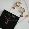 COACH  小樱桃 项链/耳钉俏皮chic！ 商品缩略图0