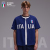 【官方正版】意大利国家队 | 春夏新款蓝色开衫短袖休闲简约 商品缩略图0