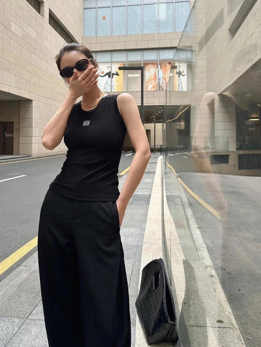 老罗高端版百搭背心  螺纹天丝棉亲肤感 商品图7