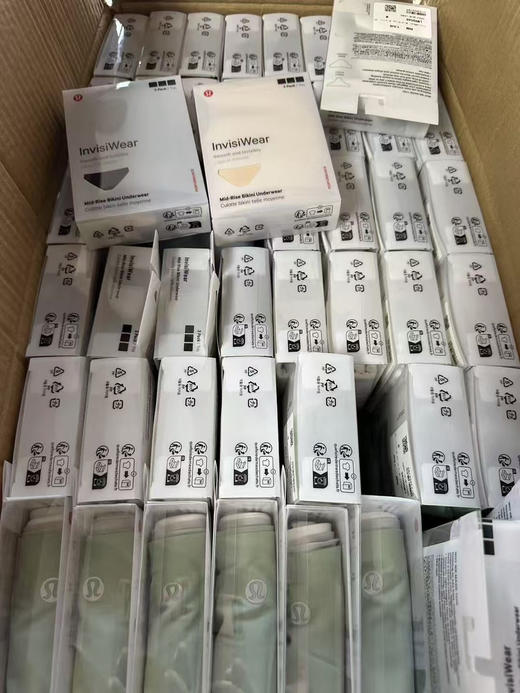 正品 LululemonInvisiWear速干芯吸女士内裤
尺码：S、M L xl xxl
两组色系，一盒三条 商品图13