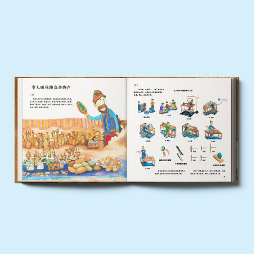 《丝绸之路儿童历史百科绘本》（全3册）：《我想去中国》《漫游古代中国》《海上历险记》 商品图4