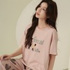 康妮雅睡衣家居服女式短袖长裤套头套装 商品缩略图4