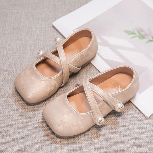 女童皮鞋2025春秋季新款小香风儿童单鞋子宝宝时尚洋气软底公主鞋 商品图6