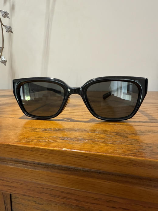 414-7 代工圆正 白敬亭同款 巴黎家25新 矩形窄框 时尚墨镜 情侣同款 太阳镜 商品图11