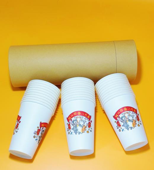 糗糗庄园一次性加厚纸杯 商品图3