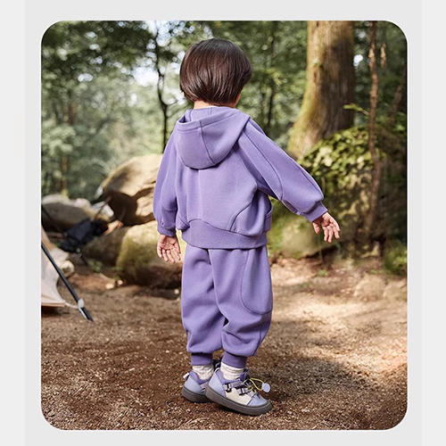 裁缝学苑TQ155连帽卫衣套装纸样儿童运动服男童童装拉链外套裤子样板 商品图1