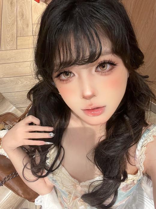 paprikacon 日抛美瞳 帕尼尼橙光 直径14.5mm着色13.8mm   cos (两片装) 商品图6