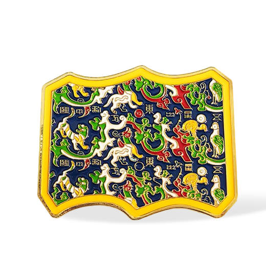 至爱疆物·五星出东方合金冰箱贴  自用收藏、旅游纪念都合适 商品图0