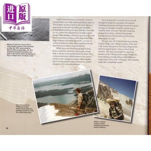 【中商原版】火星漫游传奇 The Mighty Mars Rovers 英文原版进口 儿童科普读物自然科学 Scientists in the Field 实地科学家 商品图3