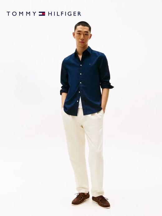 D041410新款配色！牛津纺长袖衬衫男士上衣 商品图6