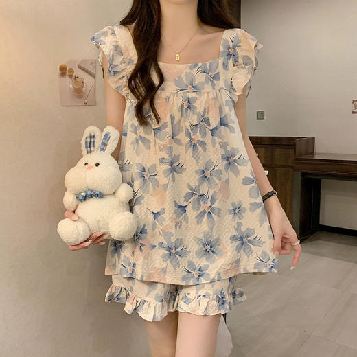 裁缝学苑AS468吊带睡衣纸样女款夏季家居服上衣短裤套装样板图 商品图1