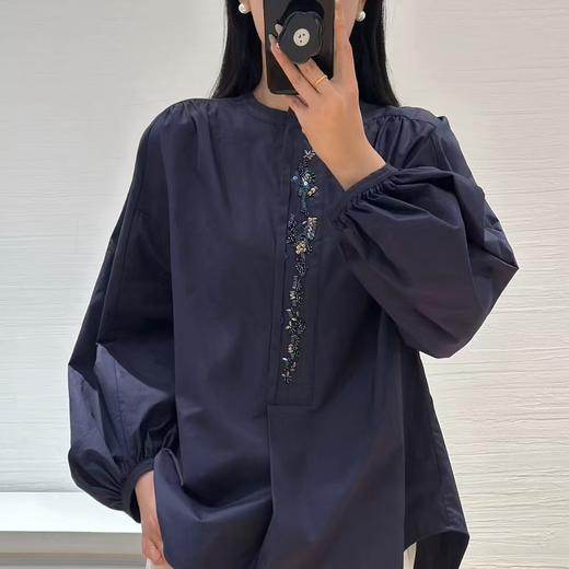 【à perles】王炸衬衫来咯！镪推！云感呼吸面料 100%婴儿棉 刺绣衬衣 商品图1