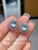 蛋面翡翠耳钉 商品缩略图0